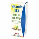 New Roots New Roots Vitamin D3 1000 IU 15ml