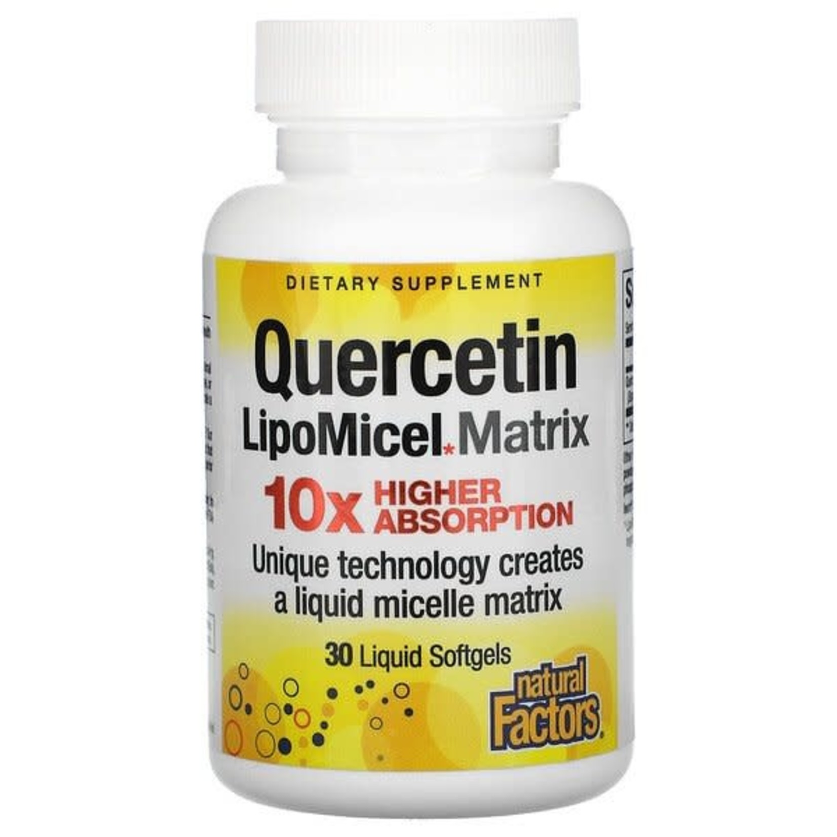 Natural Factors Natural Factors Quercetin  LipoMicel Matrix 30 softgels