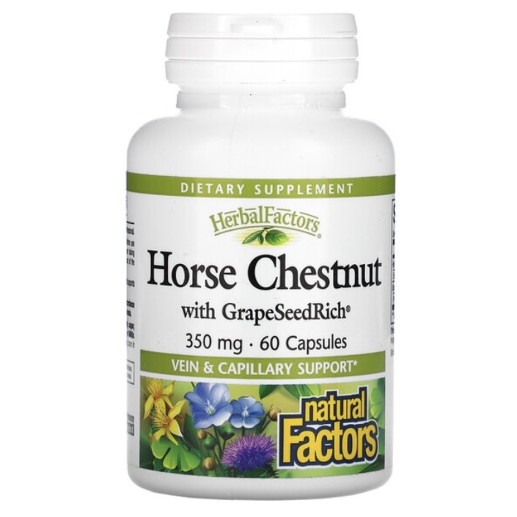 Natural Factors Natural Factors Horse Chestnut and Grapeseed 60 caps