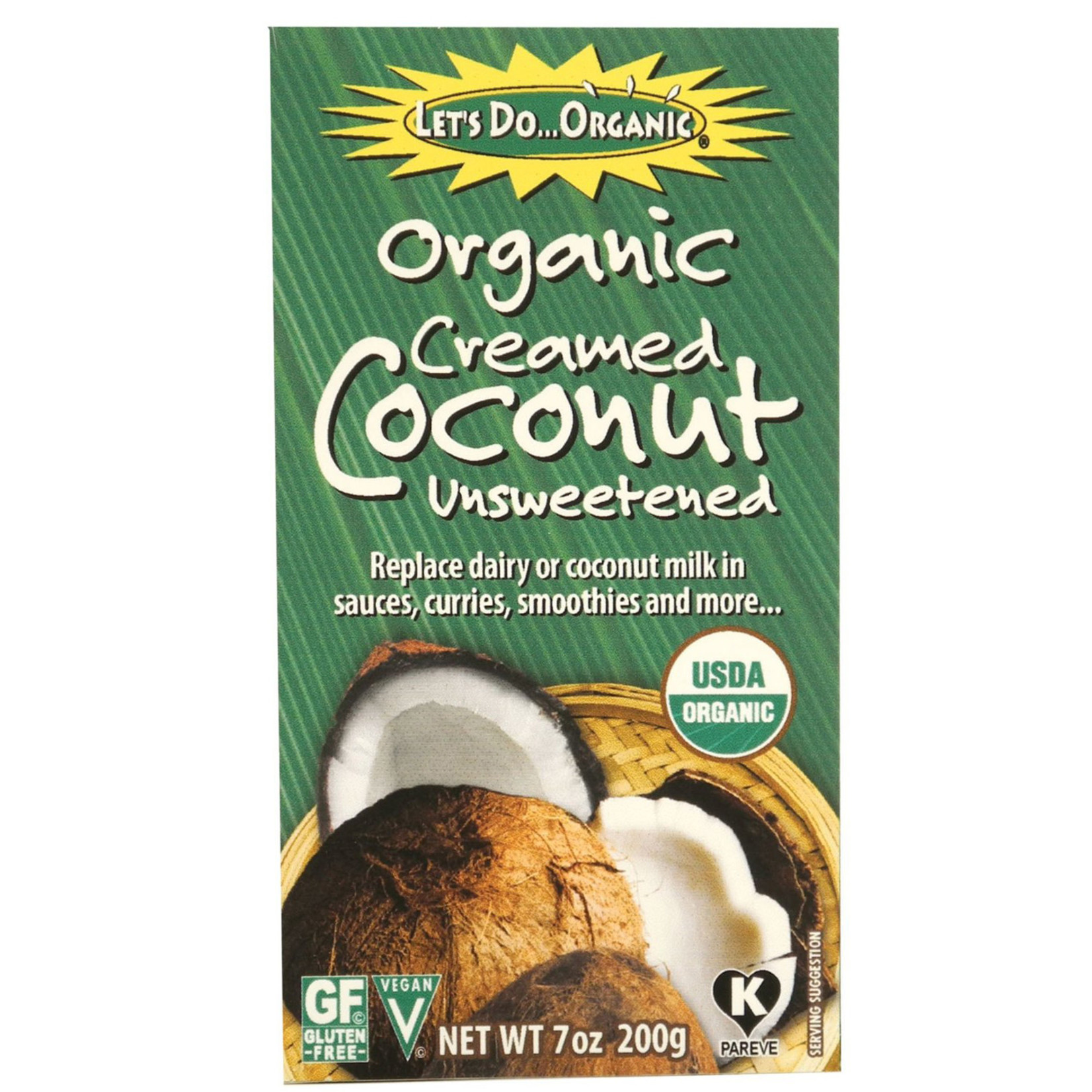 Let’s Do Organic Let’s Do Organic Creamed Coconut Unsweetened 200g