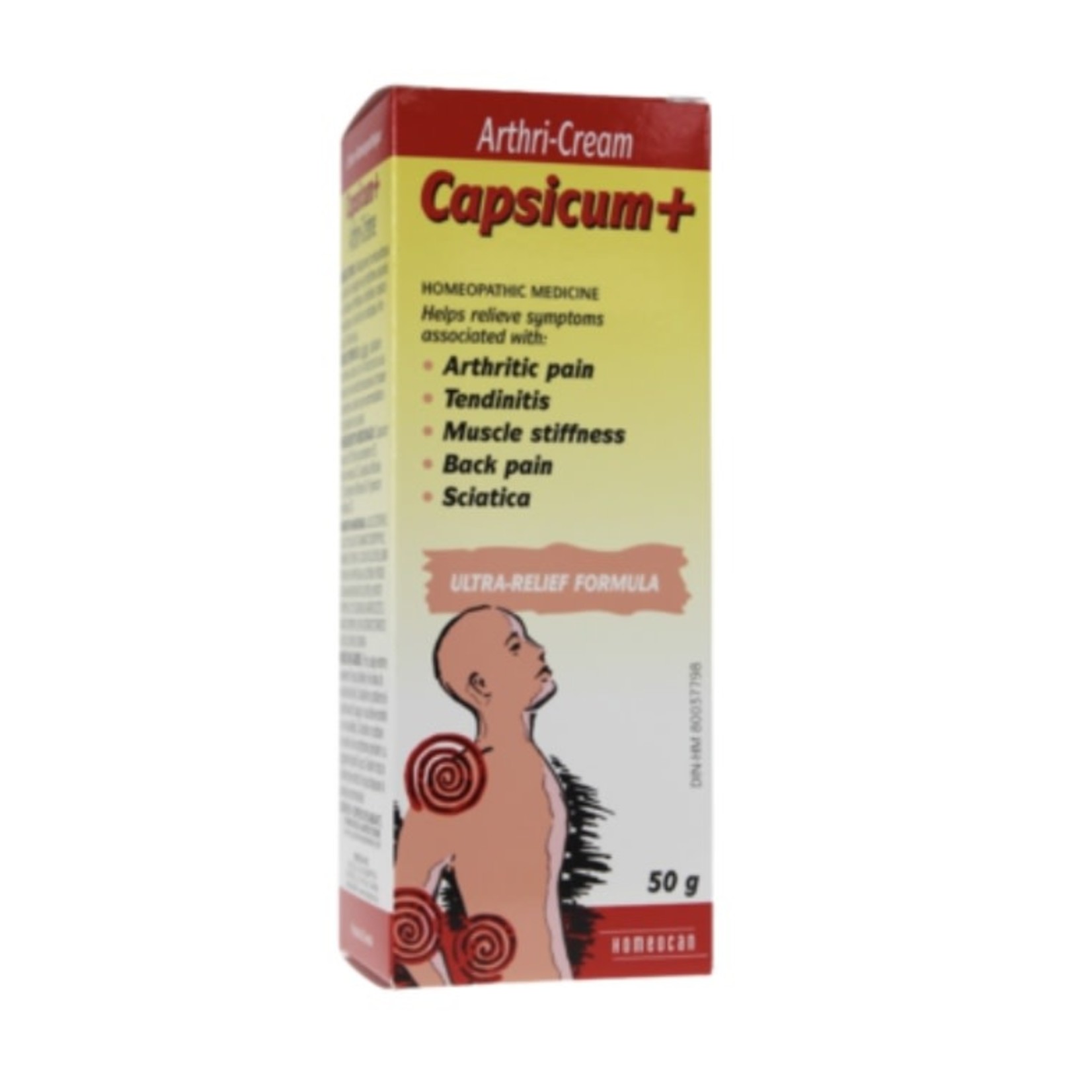 Homeocan Homeocan Capsicum Cream 50g