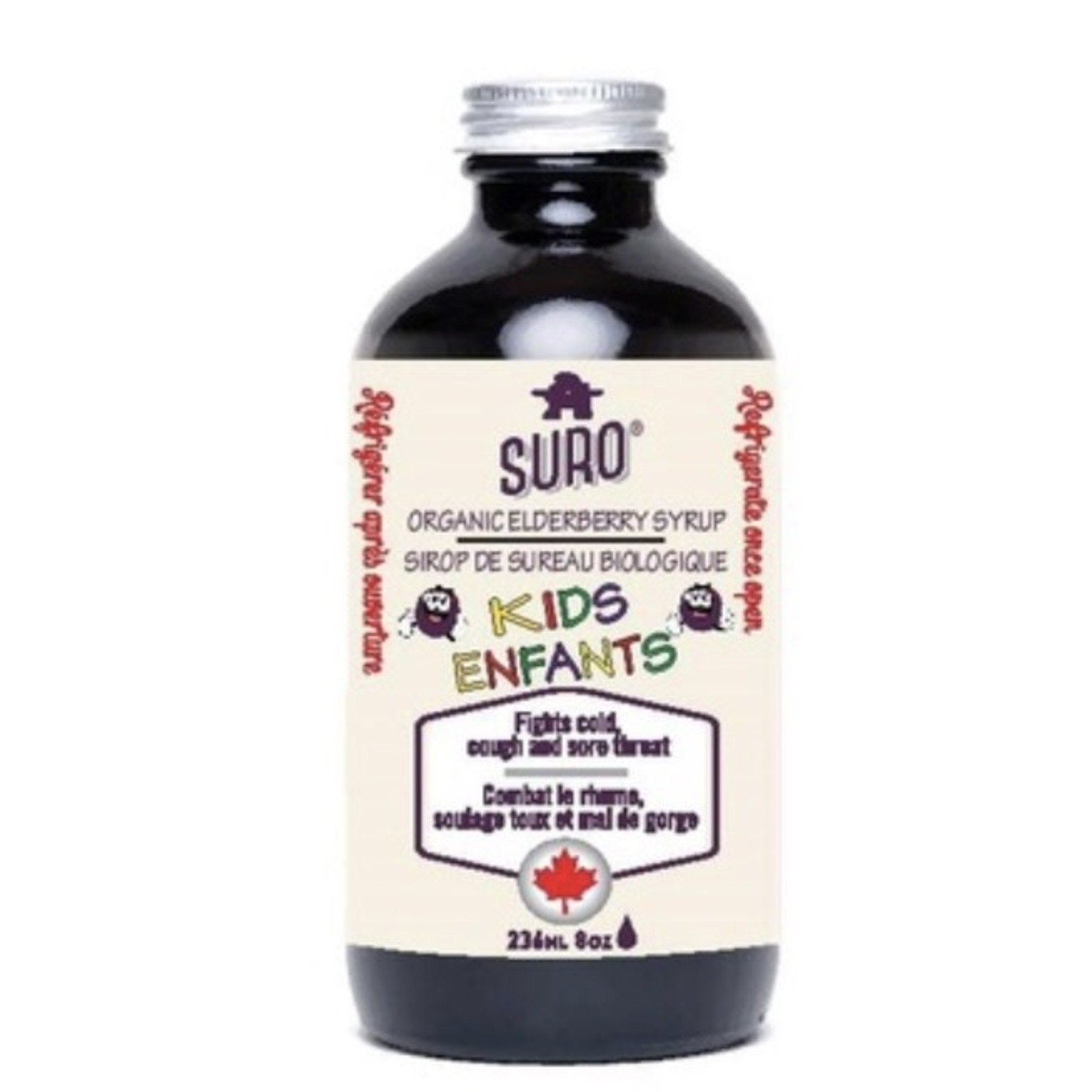 Suro Suro Organic Elderberry Syrup For Kids 236ml