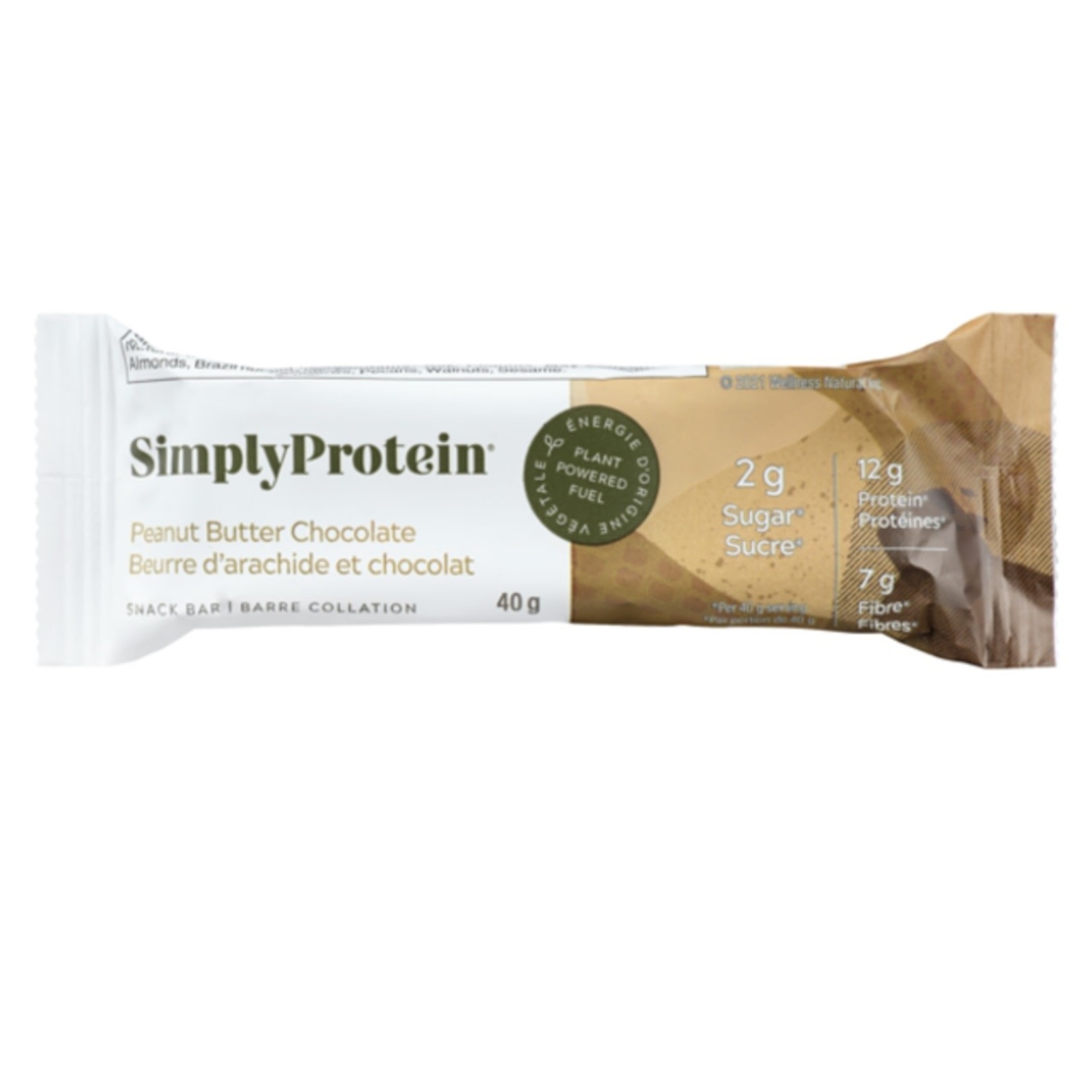 Simply Protein Simply Protein Peanut Butter Chocolate Bar 40g