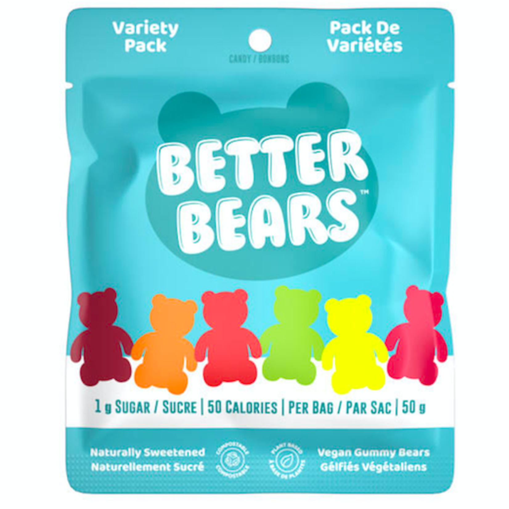 Better Bears Better Bears Variety Pack 50g