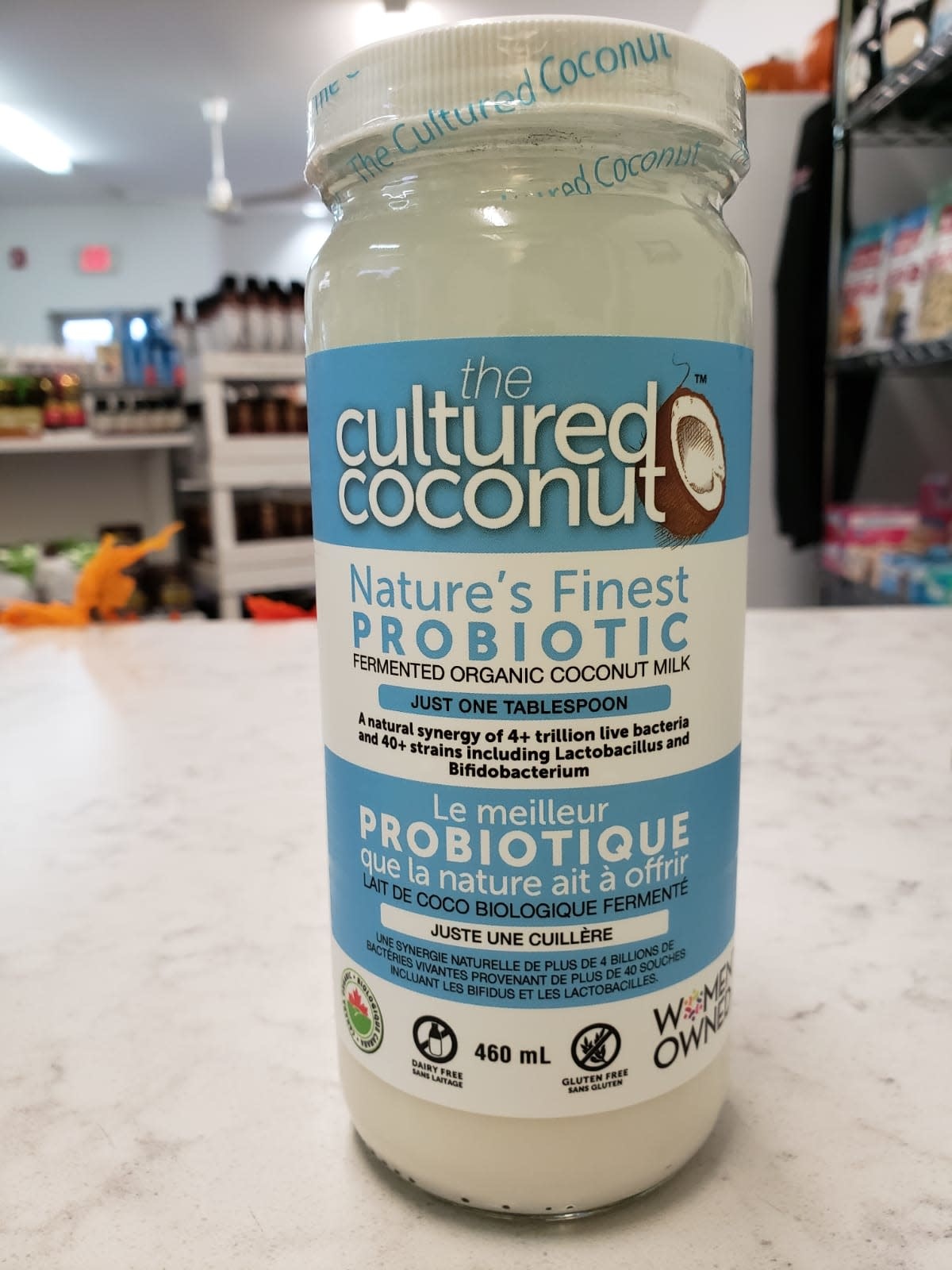 The Cultured Coconut Probiotic 460ml Lemon & Lime Health Shoppe