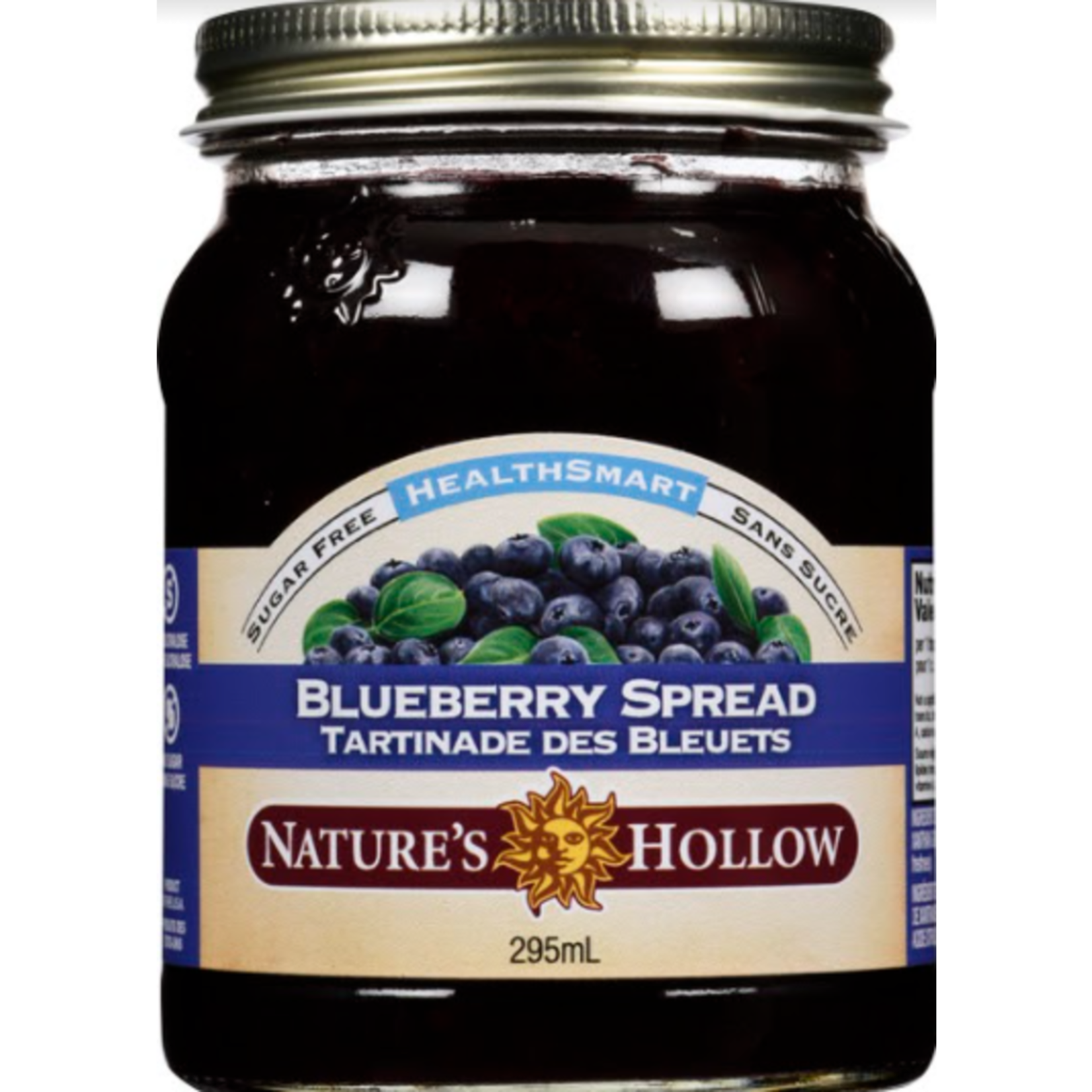 Nature’s Hollow Nature’s Hollow Blueberry Spread   Sugar Free 295ml
