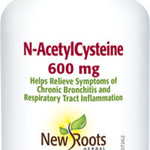 New Roots New Roots N-Acetylcysteine 600mg 90 capsules