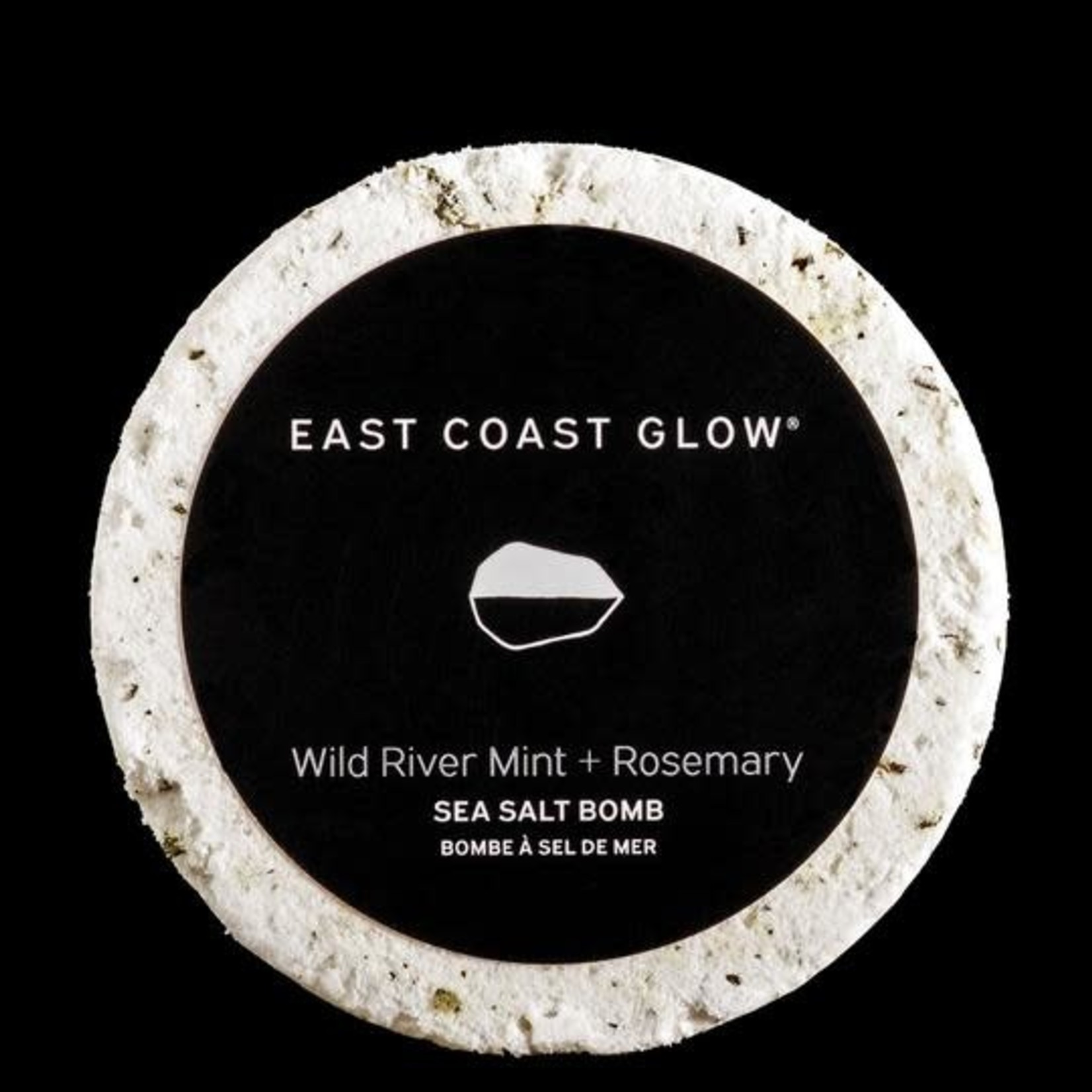 East Coast Glow East Coast Glow Wild River Mint + Rosemary Sea Salt Bomb