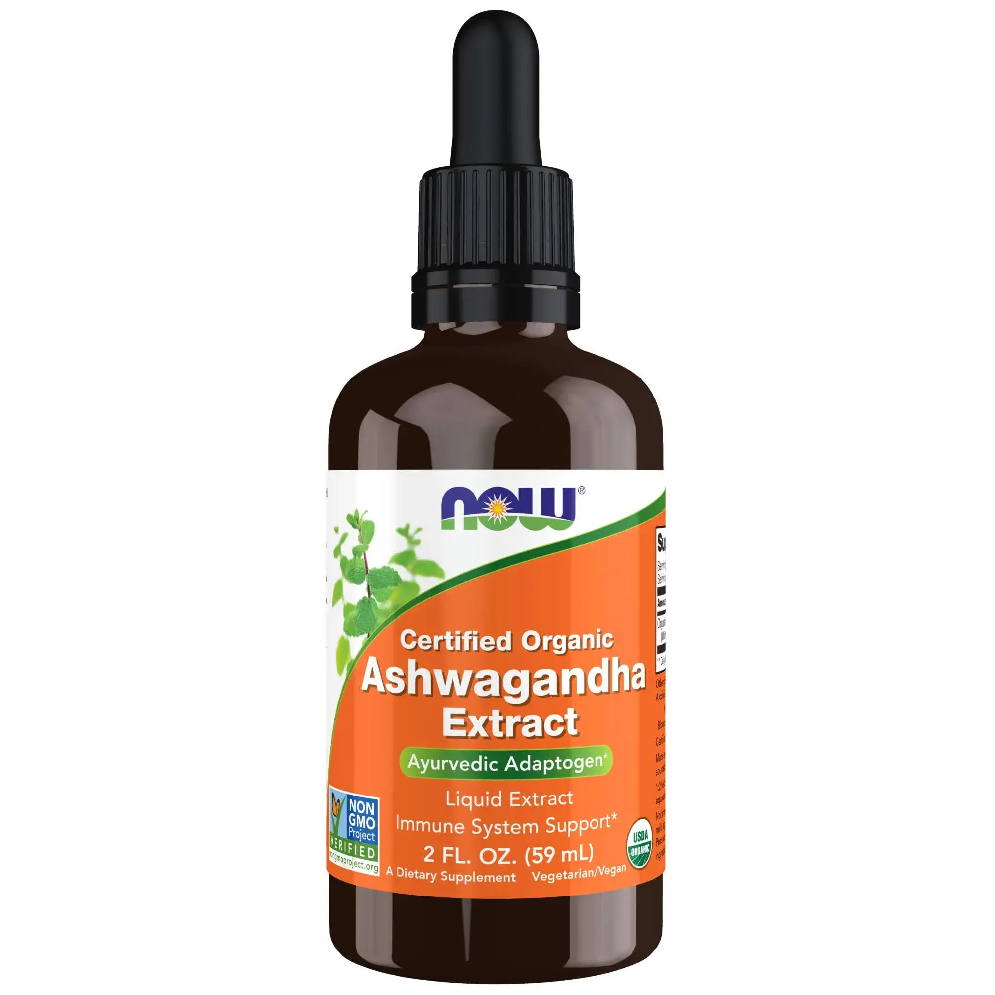 Now Ashwagandha Liquid Extract 500 ml Lemon & Lime Health Shoppe