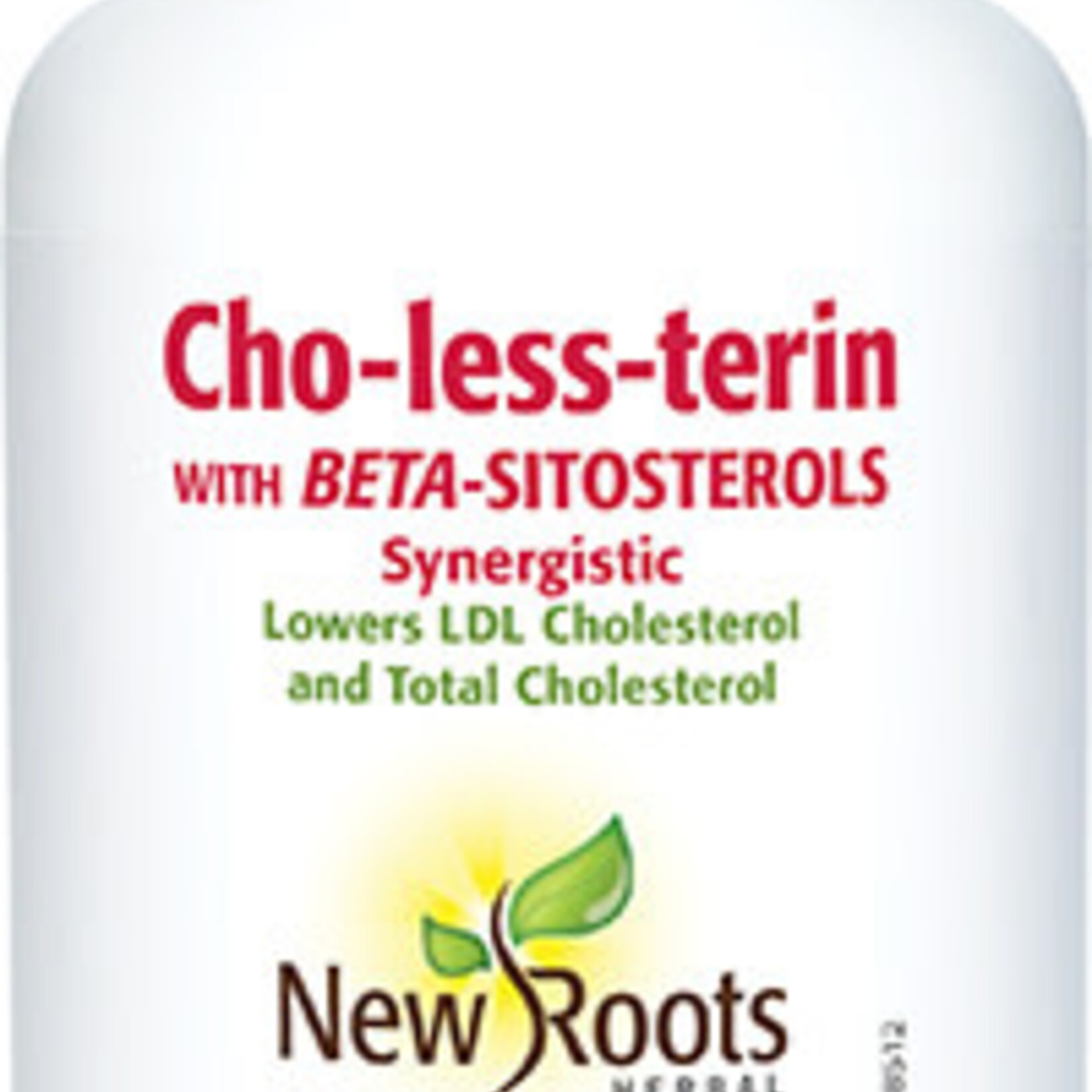 New Roots  Cho-Less - Teri n  With Beta - Sitosterols 180 softgels