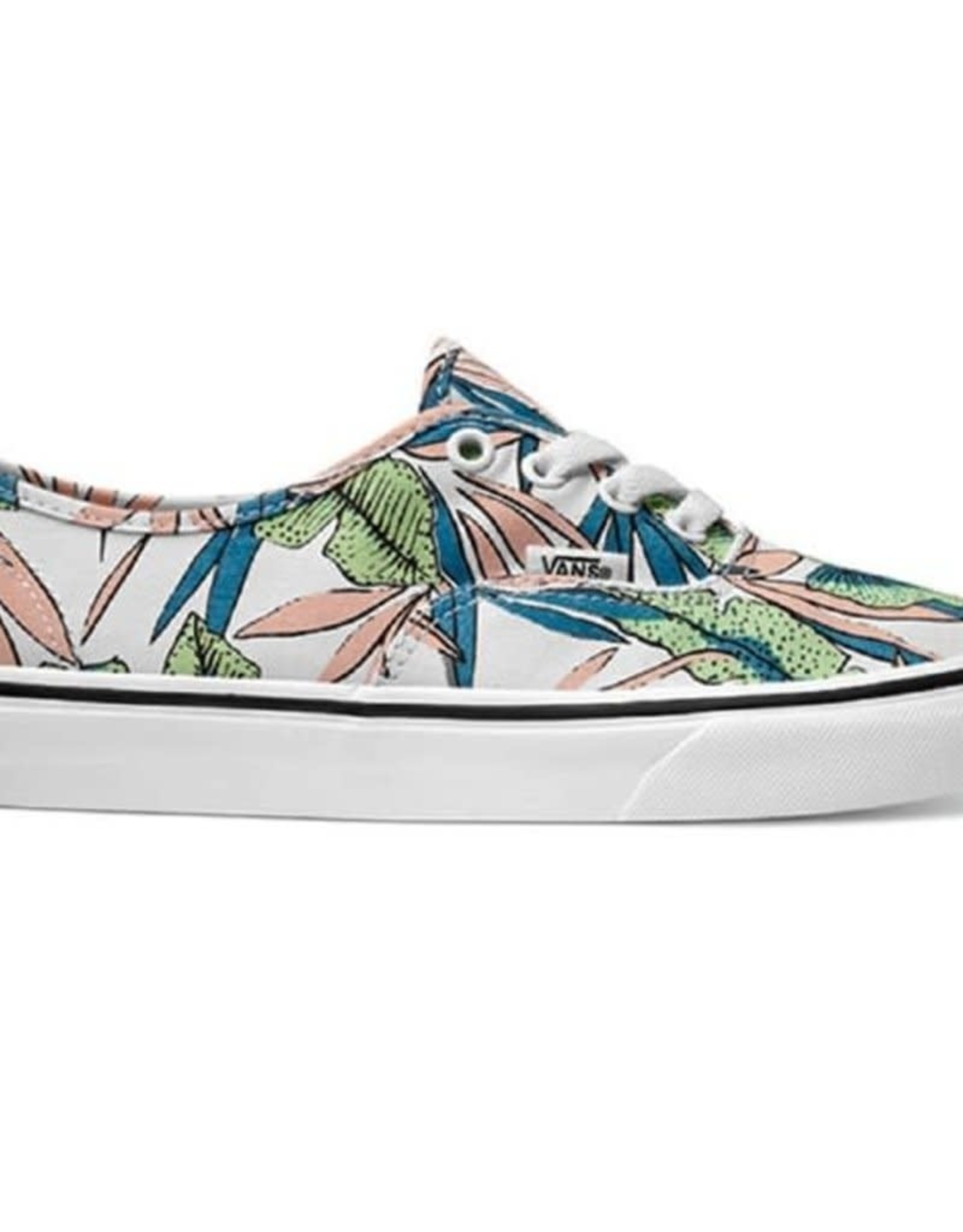 Authentic Woman's Shoe Tropical Leaves 