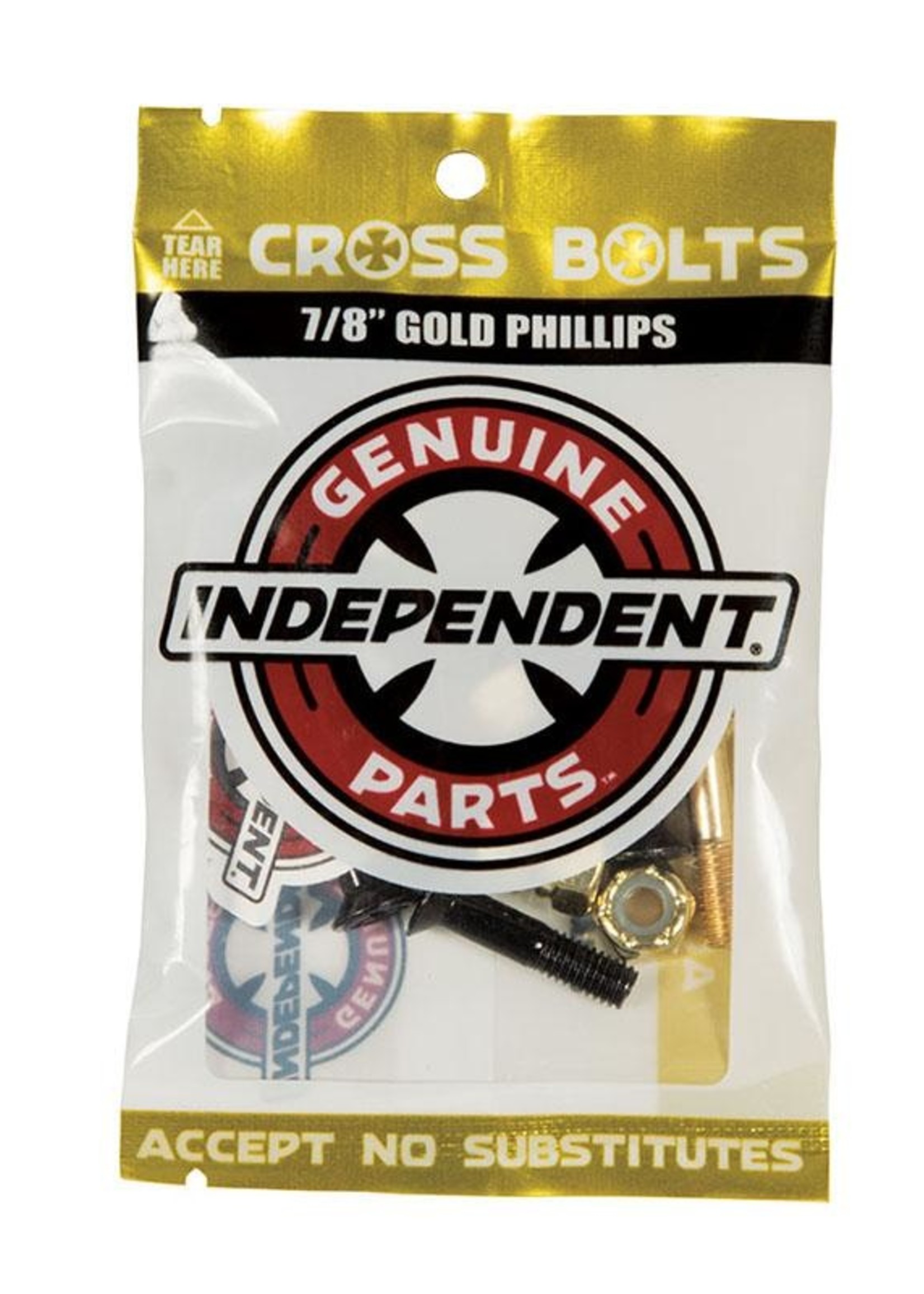 Independent INDY HARDWARE PHILLIPS 7/8in BLK/GOLD