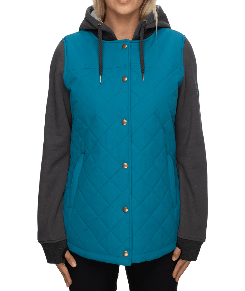 686 Women's Autumn Ins. Jkt DRK LGN 