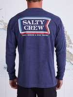 SALTY CREW SALTY CREW LAYERS L/S TEE NVY/HTH