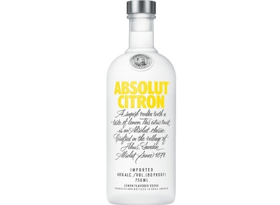 ABSOLUT CITRON 750ML