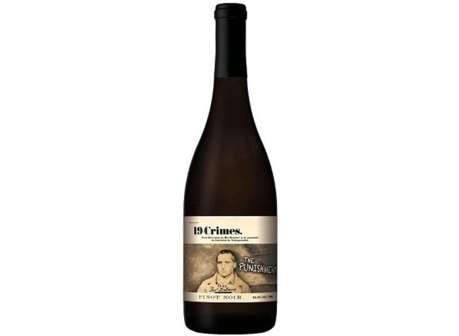 19 CRIMES THE PUNISHMENT  PINOT NOIR 750ML