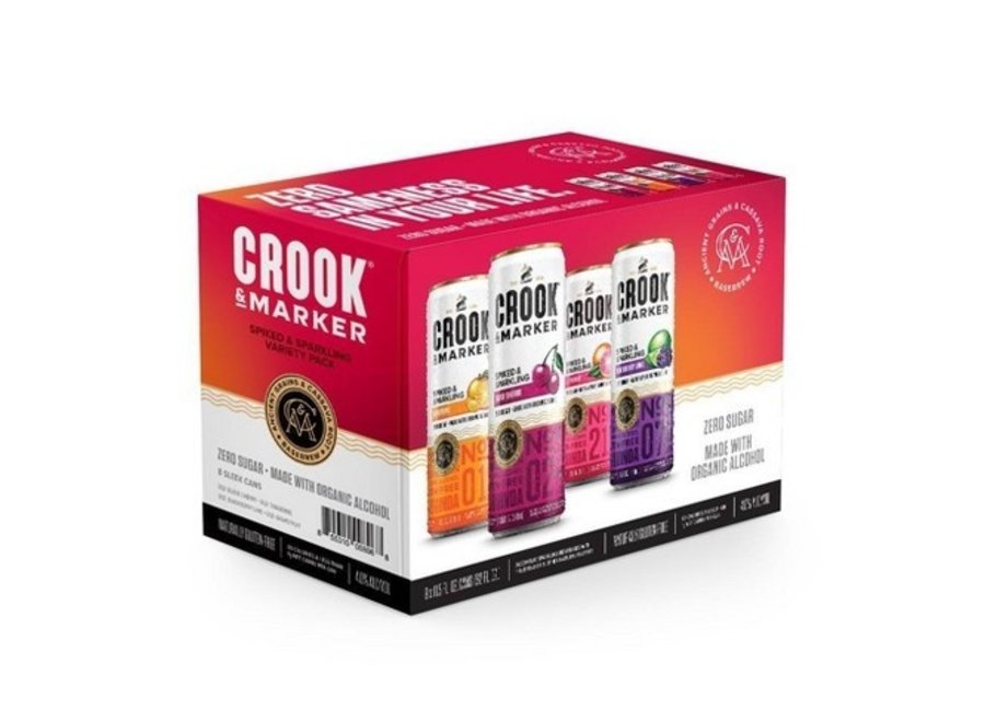 CROOK & MARKER RED VARIETY PACK 8PK/11.5OZ CAN