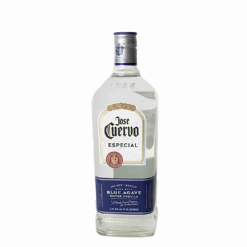 JOSE CUERVO BLUE AGAVE SILVER 1.75L Cork 'N' Bottle