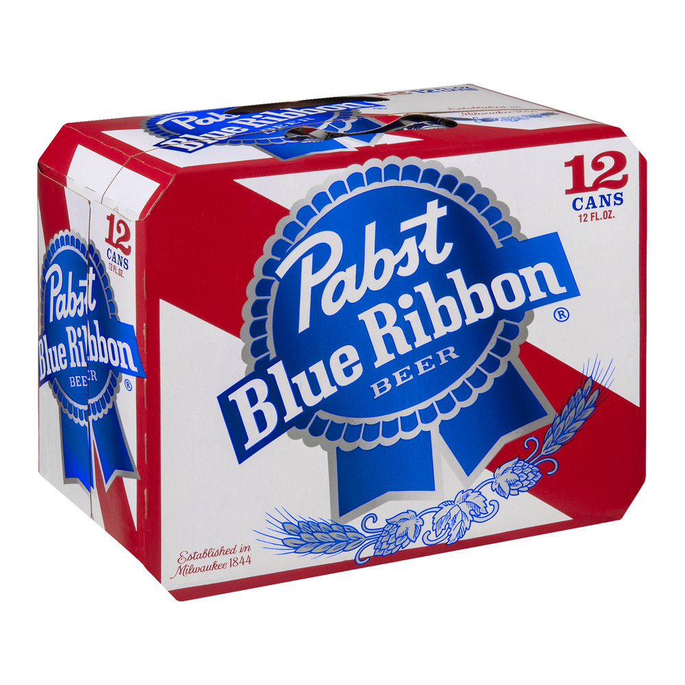 PABST BLUE RIBBON 12PK/12OZ CAN Cork 'N' Bottle