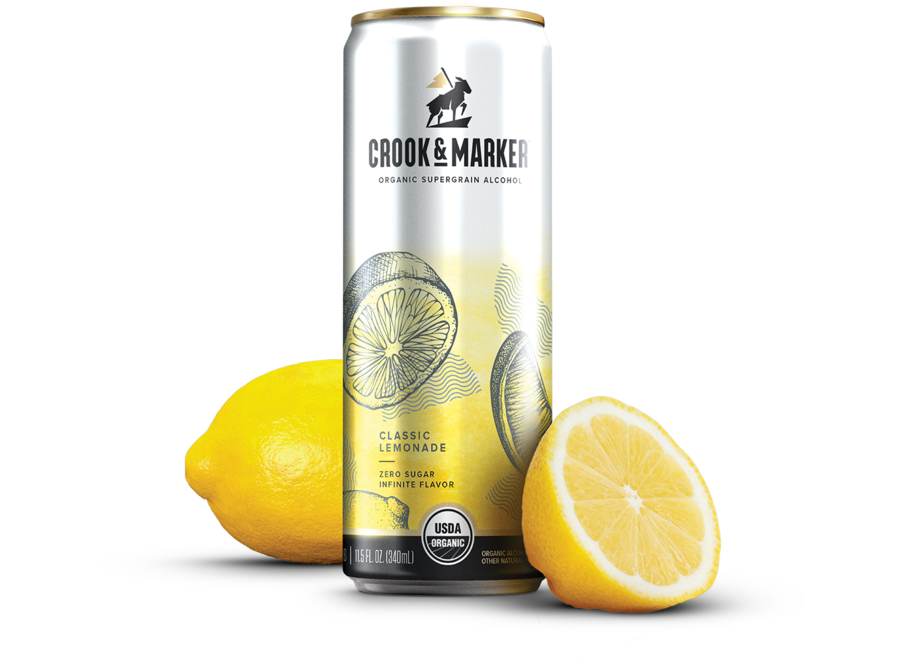 CROOK & MARKER SPIKED LEMONADE 8PK/11.5OZ CAN