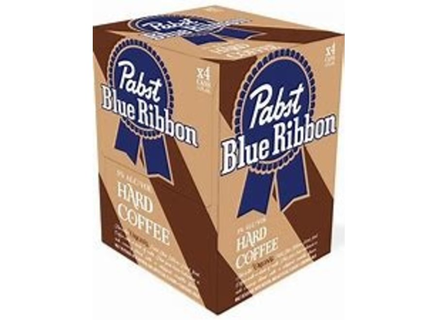 PABST BLUE RIBBON HARD COFFEE 4PK/11OZ CAN