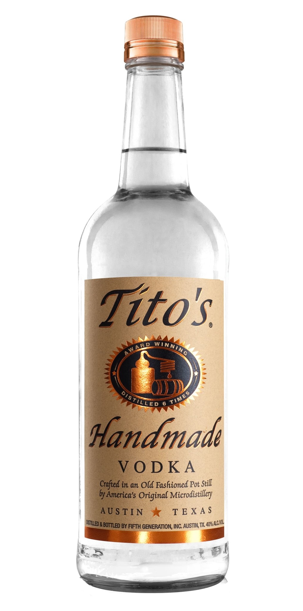 Tito S Vodka 750ml Cork N Bottle