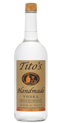 Tito S Vodka 1l Cork N Bottle