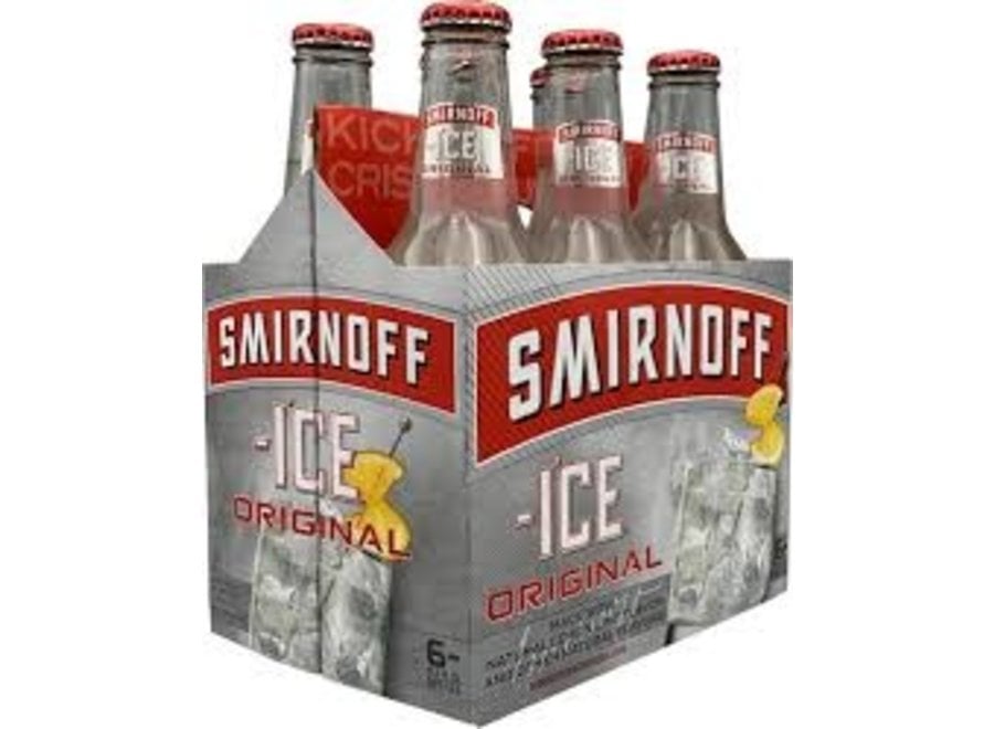 SMIRNOFF ICE ORIGINAL 6PK/11.2OZ BOTTLE
