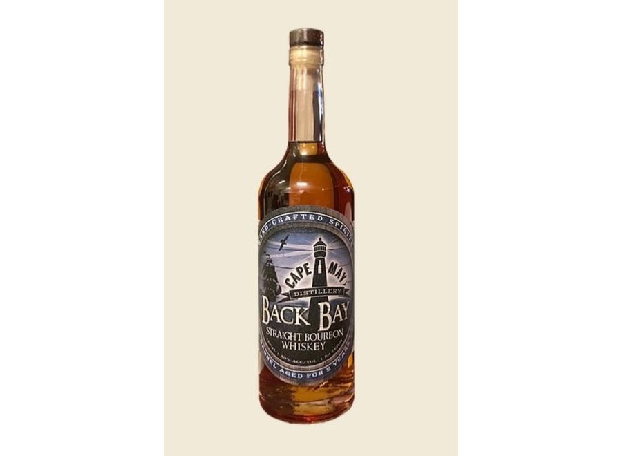 CAPE MAY DISTILLERY BACK BAY STRAIGHT BOURBON WHISKEY 750ML