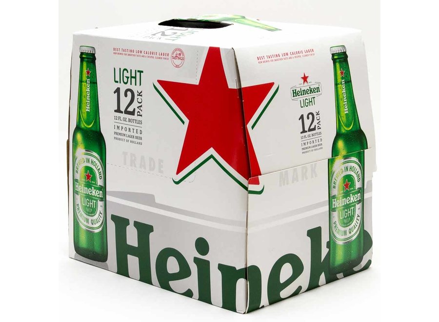 HEINEKEN LIGHT 12PK/12OZ BOTTLE