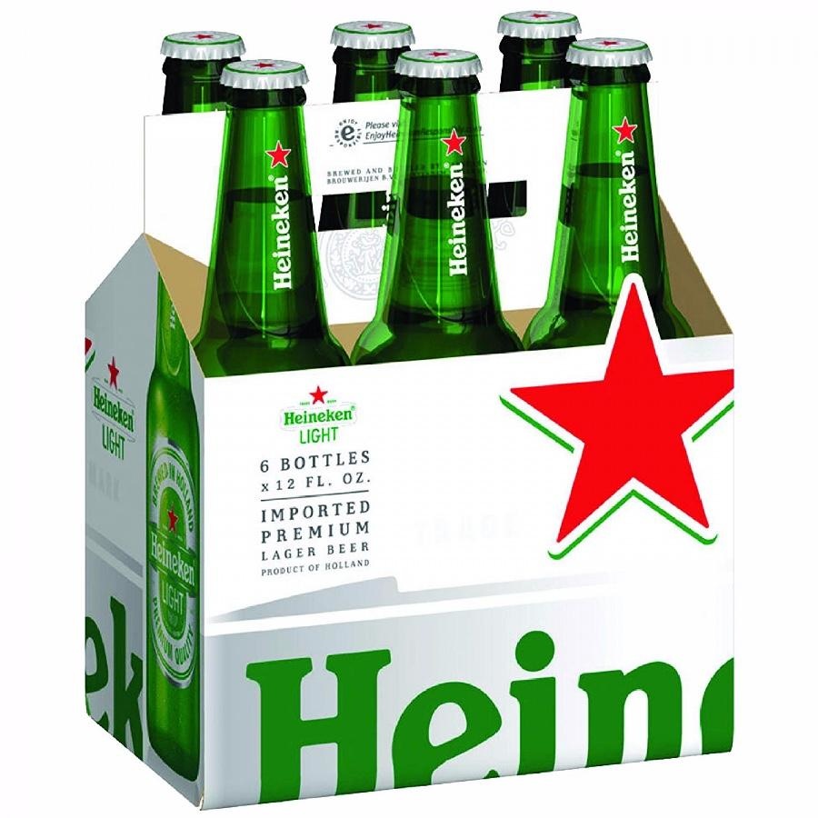 Heineken 12oz 6pk Btl - Luekens Wine & Spirits