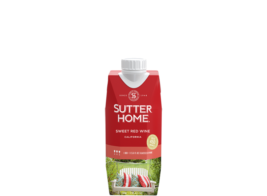 SUTTER HOME SWEET RED 500ML BOX