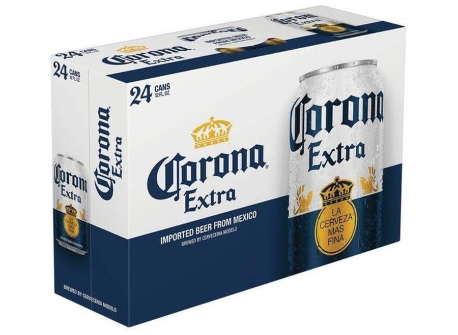 CORONA EXTRA 24 PK/12OZ CAN - Cork 'N' Bottle