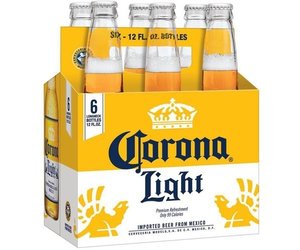 CORONA LIGHT 6PK/12OZ BOTTLE - Cork 'N' Bottle