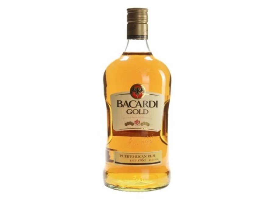 BACARDI GOLD RUM 1.75L Cork 'N' Bottle