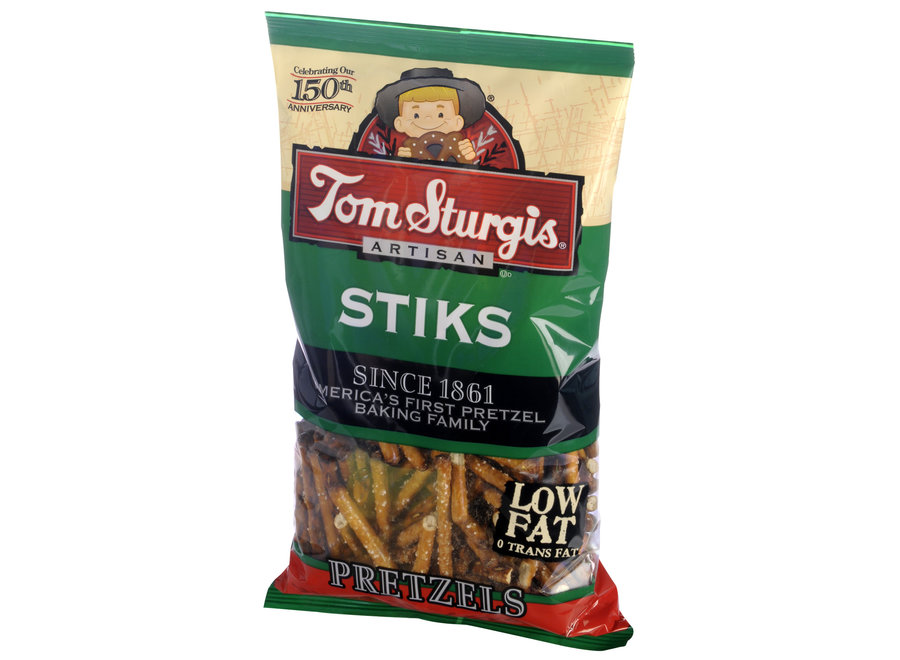 TOM STURGIS STIKS PRETZELS 14OZ