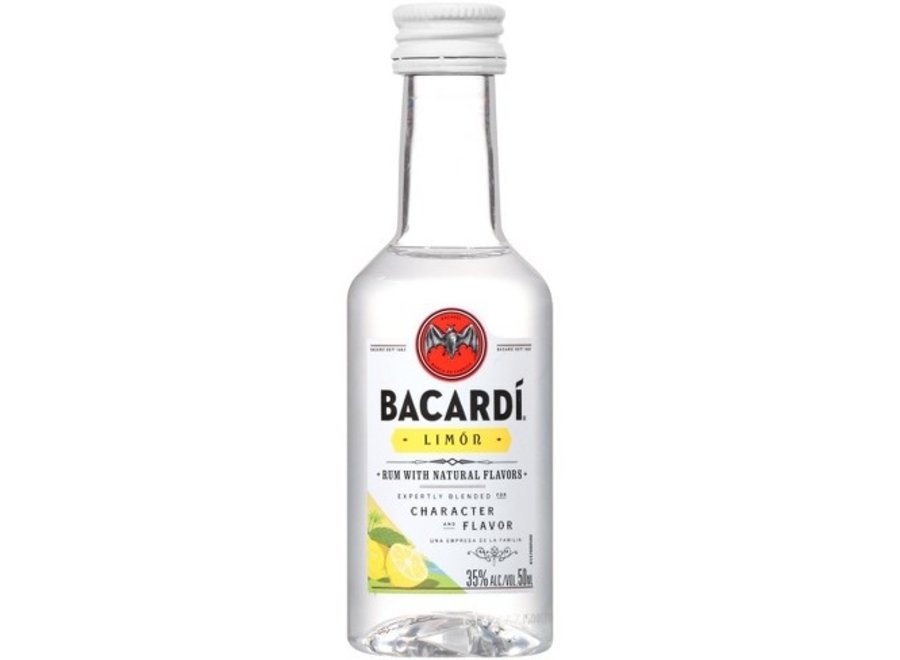 *BACARDI LIMON RUM 50ML