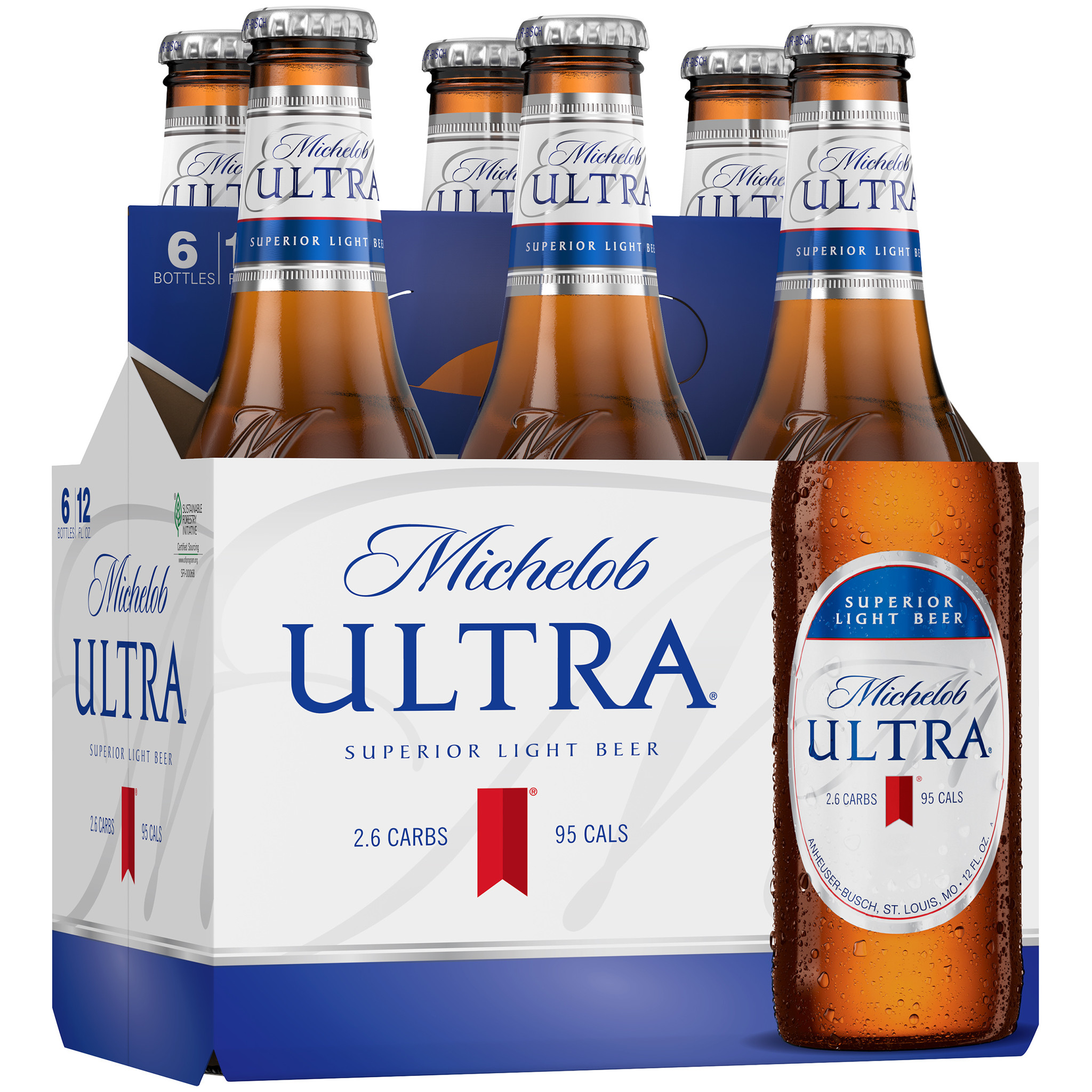 MICHELOB ULTRA 6PK 12OZ BOTTLE Cork N Bottle