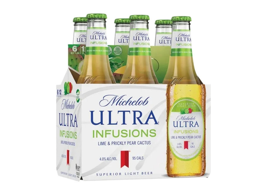MICHELOB ULTRA INFUSIONS LIME 6PK/12OZ BOTTLE