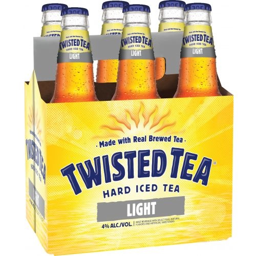 TWISTED TEA LIGHT 6PK/12OZ BOTTLE - Cork 'N' Bottle