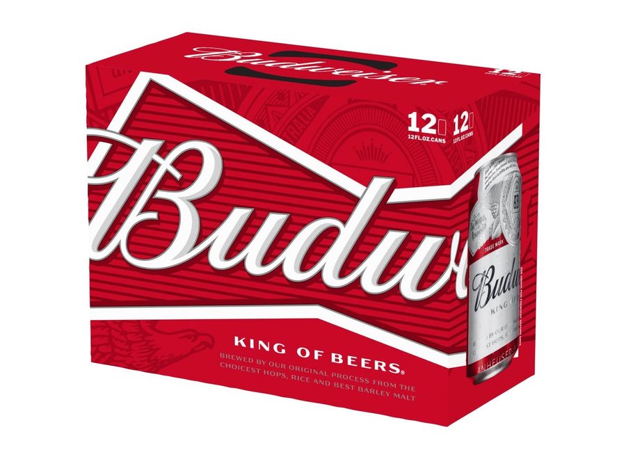 *BUDWEISER 12PK/12OZ CAN