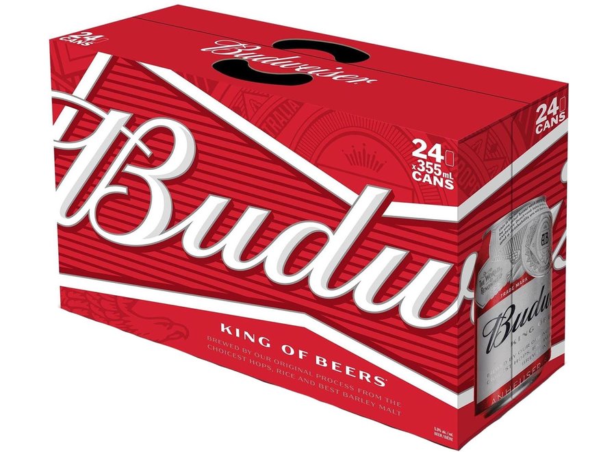 BUDWEISER 24PK/12OZ CAN