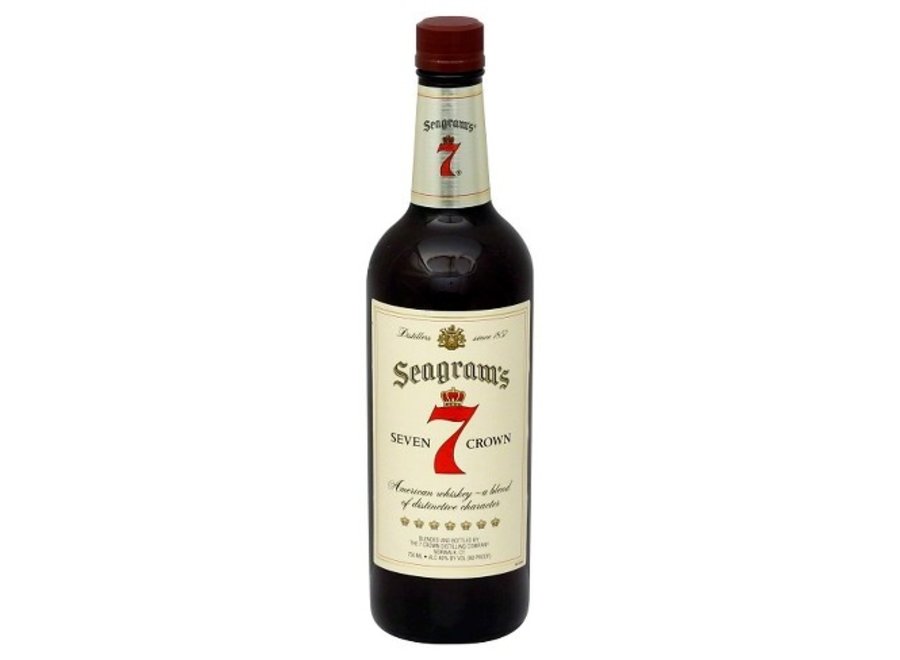 *SEAGRAMS 7 WHISKEY CROWN 1 LITER