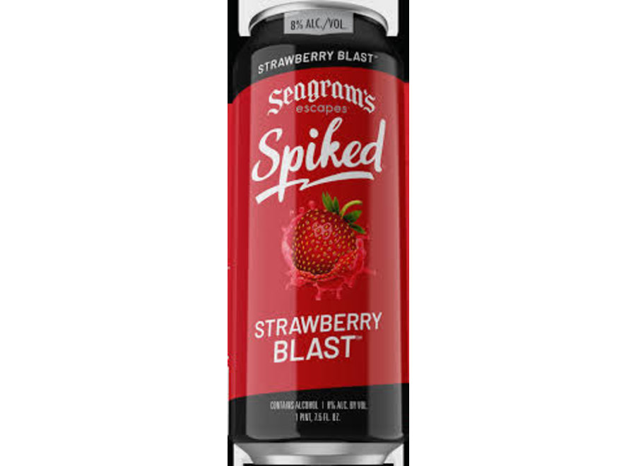 SEAGRAMS SPIKED STRAWBERRY BLAST 23.5 OZ CAN