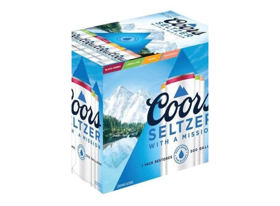 COORS SELTZER VARIETY PACK 12PK/12OZ CAN