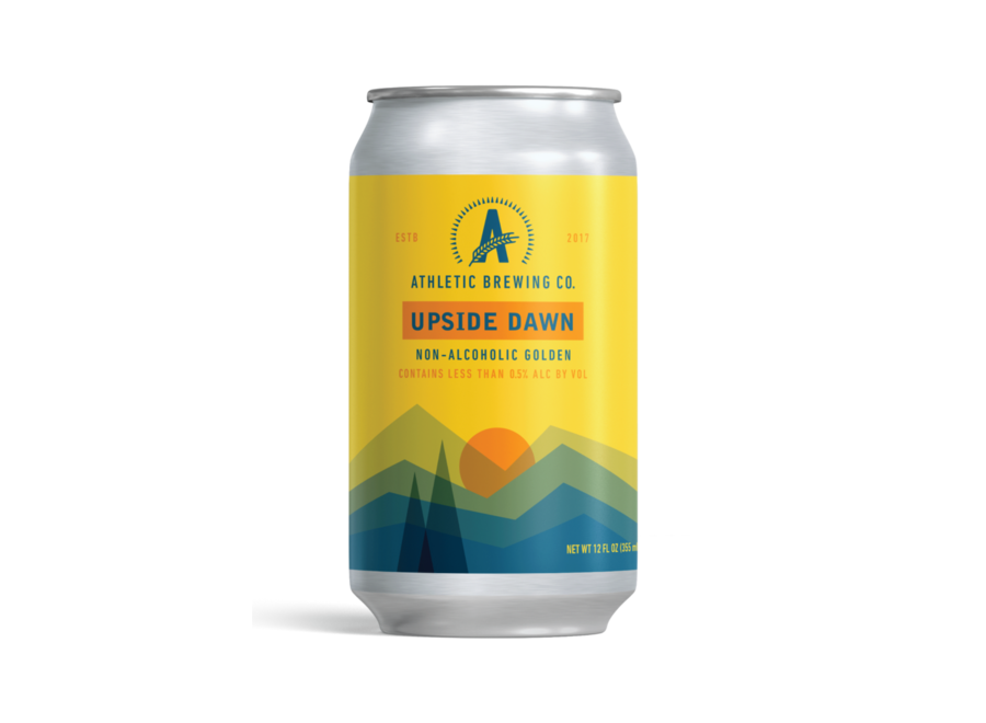 ATHLETIC BREWING UPSIDE DAWN NON-ALCOHOLIC GOLDEN 6PK/12OZ CAN