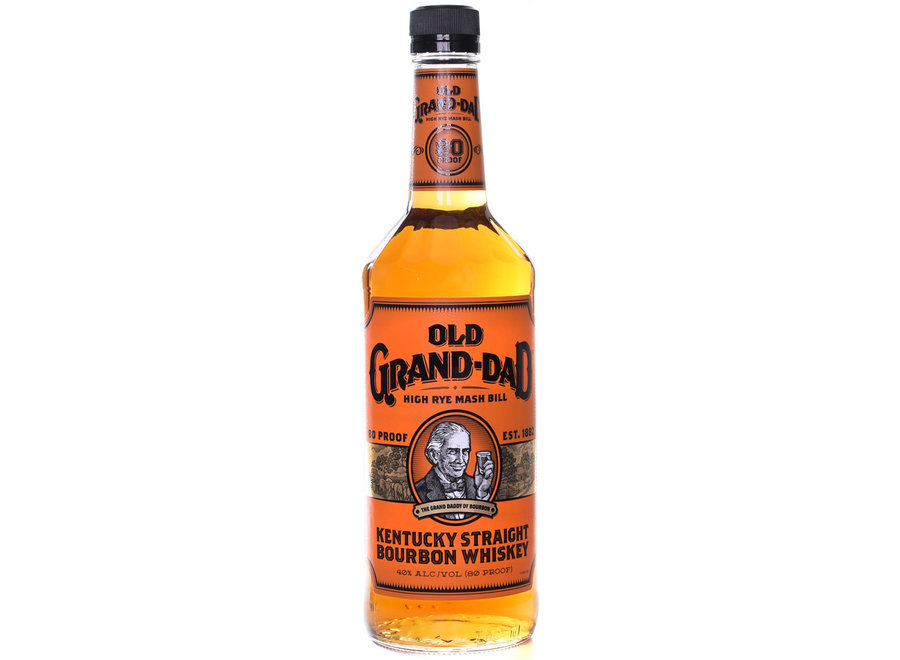 *OLD GRAND-DAD WHISKEY 80 750ML