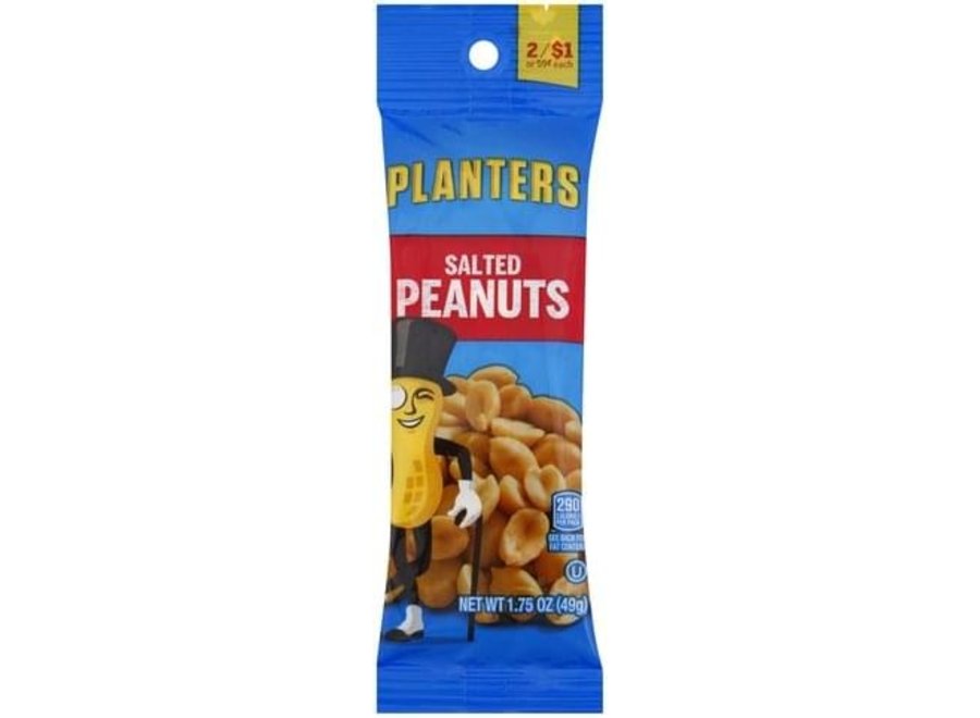 *PLANTERS SALTED PEANUTS 1.75OZ