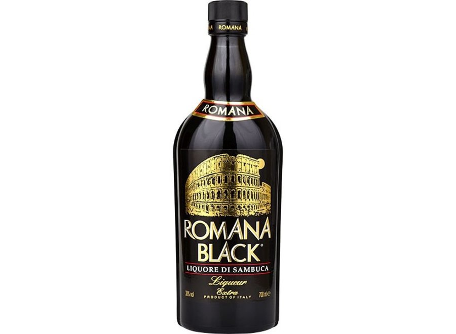 ROMANA SAMBUCA BLACK LIQEUR 750ML