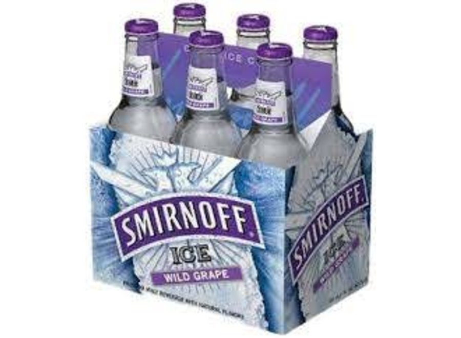 Smirnoff Ice 12oz bottle 6pk - Campus Fine Wines